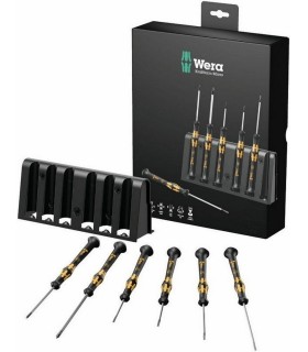 Wera 1578 A ESD Mikro Tornavida Yıldız Düz Set 6P 05030170001