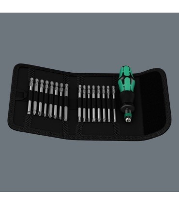 Wera KF Kompakt 60 Tornavida Bits Seti 18P 05059295001