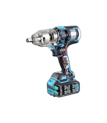 Hazet 9212-1000/4 1400Nm 1/2" Çift Akülü Somun Sökme