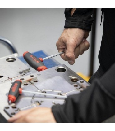 Wiha 334DS ComfortGrip T-Saplı Alyan Tornavida 6 x 150mm 26169