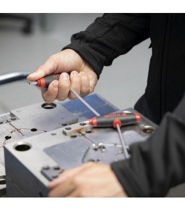 Wiha 334DS ComfortGrip T-Saplı Alyan Tornavida 6 x 150mm 26169