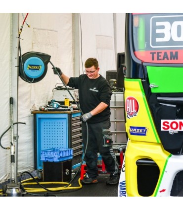 Hazet 9040N-13 1/2" Makaralı Basınçlı Hava-Su Hortumu 15mt 20Bar