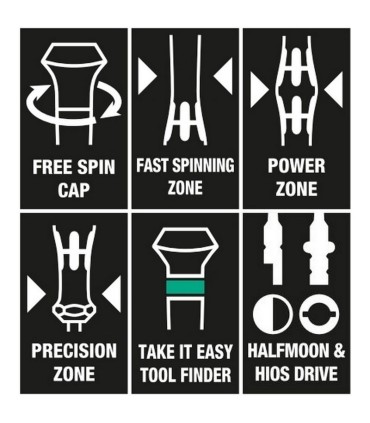 Wera 1013 Hios Yarımay Mikro Tornavida 05051276001