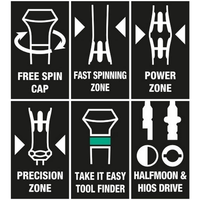 Wera 1013 Hios Yarımay Mikro Tornavida 05051276001