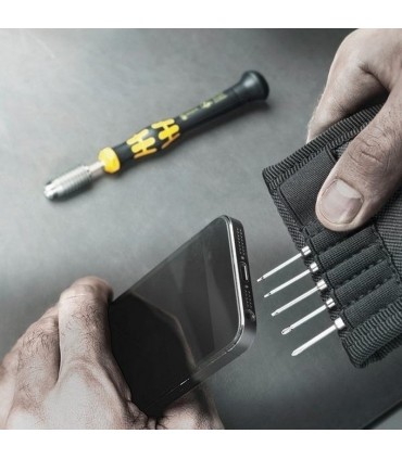 Wera 11 ESD Yarımay Hios Mikro Tornavida Bits Seti 05073670001