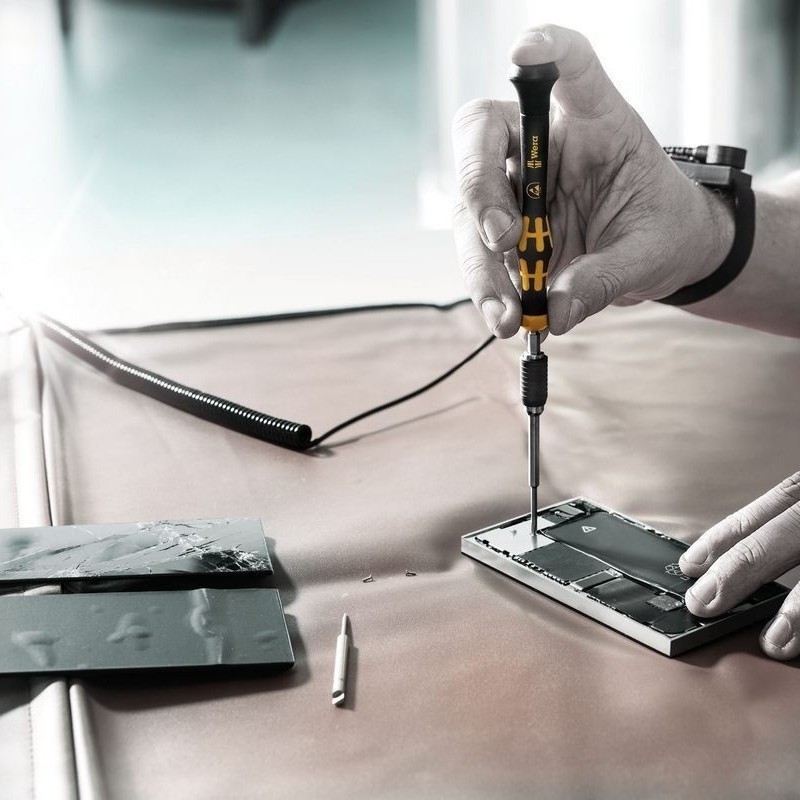 Wera 11 ESD Yarımay Hios Mikro Tornavida Bits Seti 05073670001