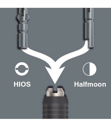 Wera 11 ESD Yarımay Hios Mikro Tornavida Bits Seti 05073670001