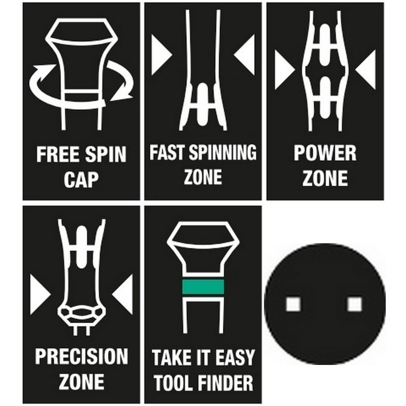 Wera 1529 ESD Çip Kaldırma Çatalı SP3.5 50mm 05027450001