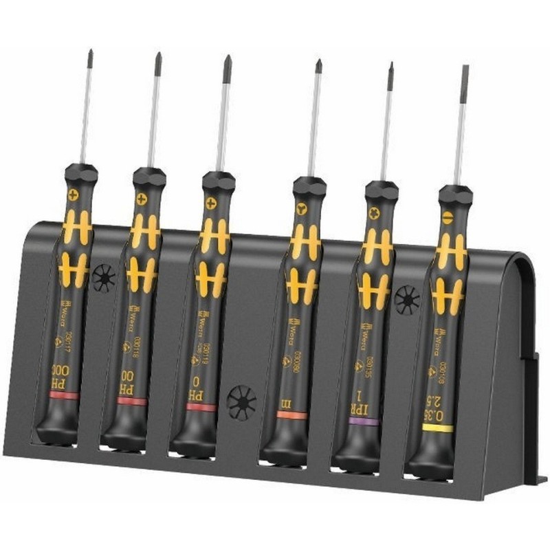 Wera 1550 ESD Mikro Tornavida Set 6lı 05030180001