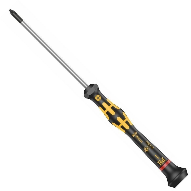 Wera 1550 ESD Mikro Yıldız Tornavida 80mm PH1 05030112001