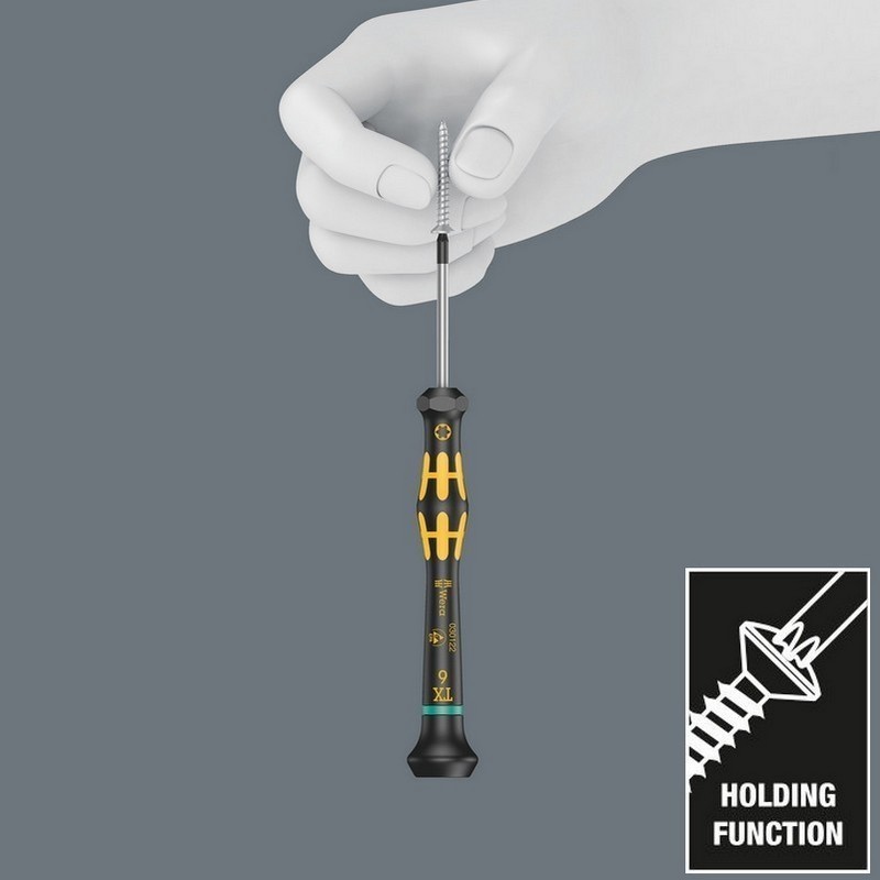 Wera 1567 ESD HF Torx Mikro Tornavida 40mm TX5 05030401001