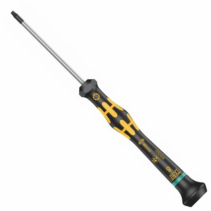 Wera 1567 ESD HF Torx Mikro Tornavida 60mm TX8 05030404001