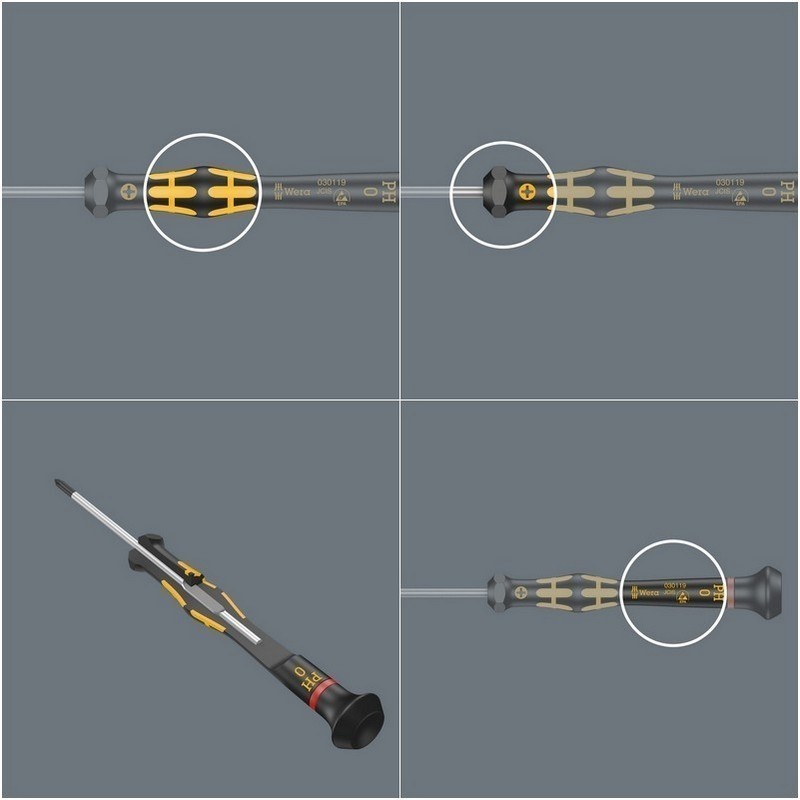 Wera 1569 ESD Lokmabaş Mikro Tornavida 60x1,8mm 05030411001