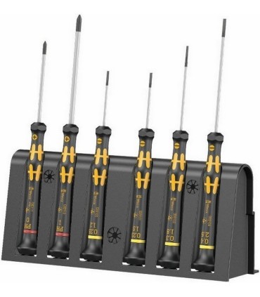 Wera 1578 A ESD Mikro Tornavida Yıldız Düz Set 6P 05030170001