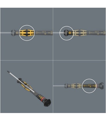 Wera 1578 A ESD Mikro Tornavida Yıldız Düz Set 6P 05030170001