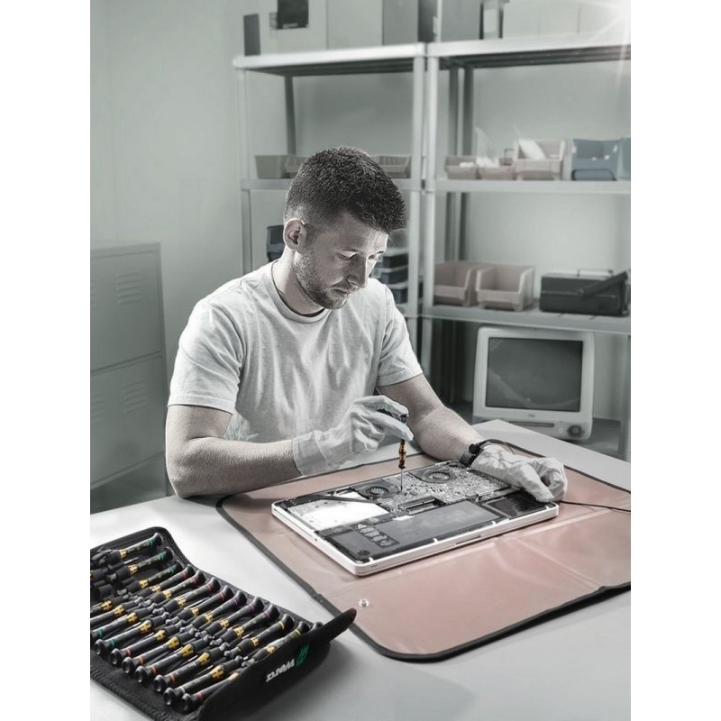 Wera 1578 A ESD Mikro Tornavida Yıldız Düz Set 6P 05030170001