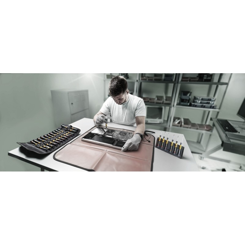 Wera 1578 A ESD Mikro Tornavida Yıldız Düz Set 6P 05030170001