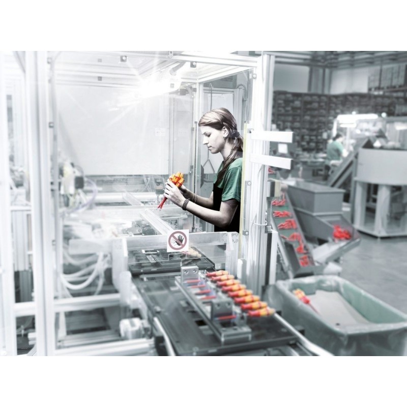 Wera 160i VDE İzole Düz Tornavida 125x1,0x5,5mm 05006120001