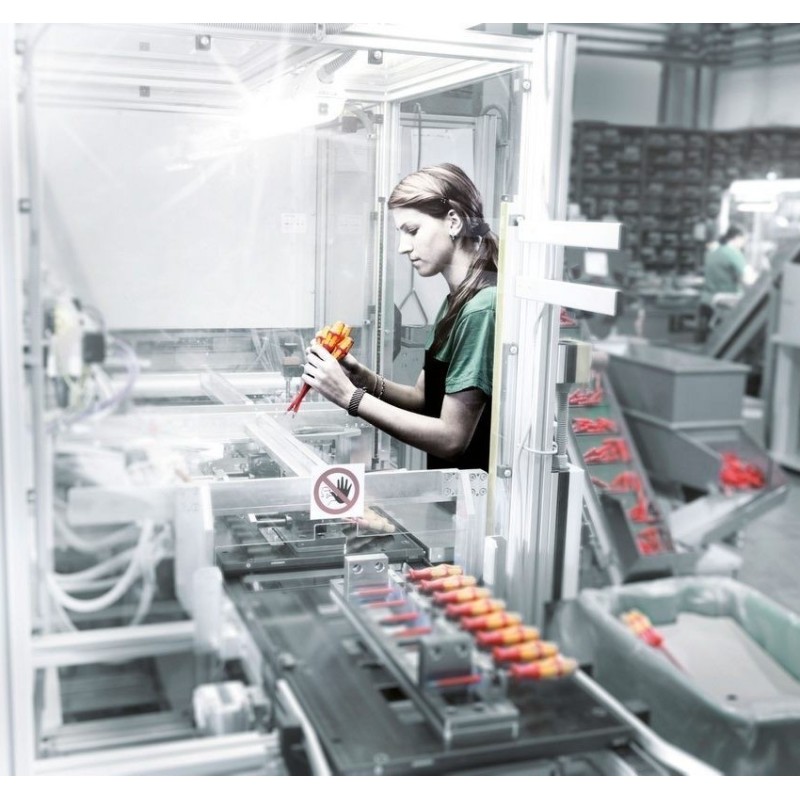 Wera 160i VDE İzole Düz Tornavida 80x0,4x2,5mm 05006100001