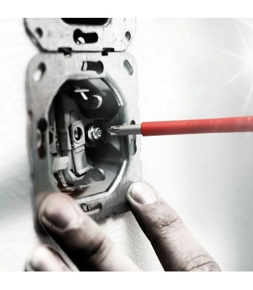 Wera 165i VDE SB İzole Pozidriv Düz Tornavida 80mm PZ/S1 05100021001