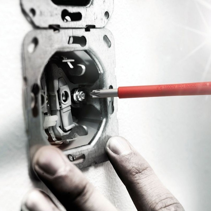 Wera 190i VDE İzole Lokmabaş Tornavida 125x8,0mm 05005315001