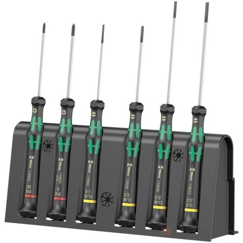 Wera 2035/6A Elektronikçi Mikro Tornavida Set 6lı 05118150001