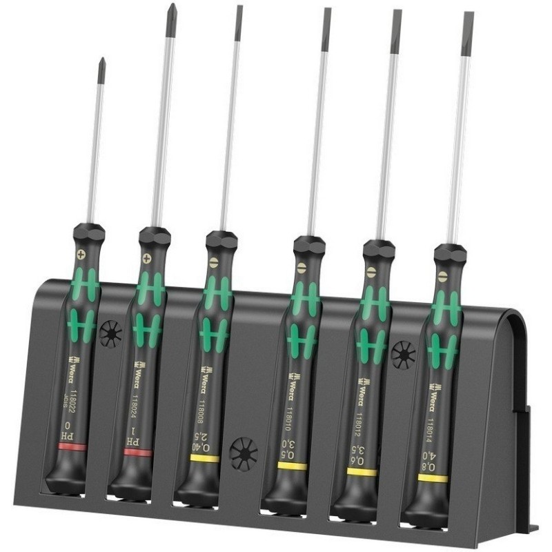 Wera 2035/6B Elektronikçi Mikro Tornavida Set 6lı 05118152001