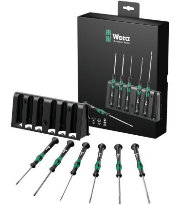 Wera 2035/6B Elektronikçi Mikro Tornavida Set 6lı 05118152001