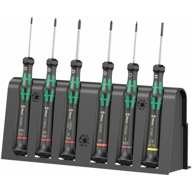 Wera 2050/6 Elektronikçi Mikro Tornavida Set 6lı 05030181001