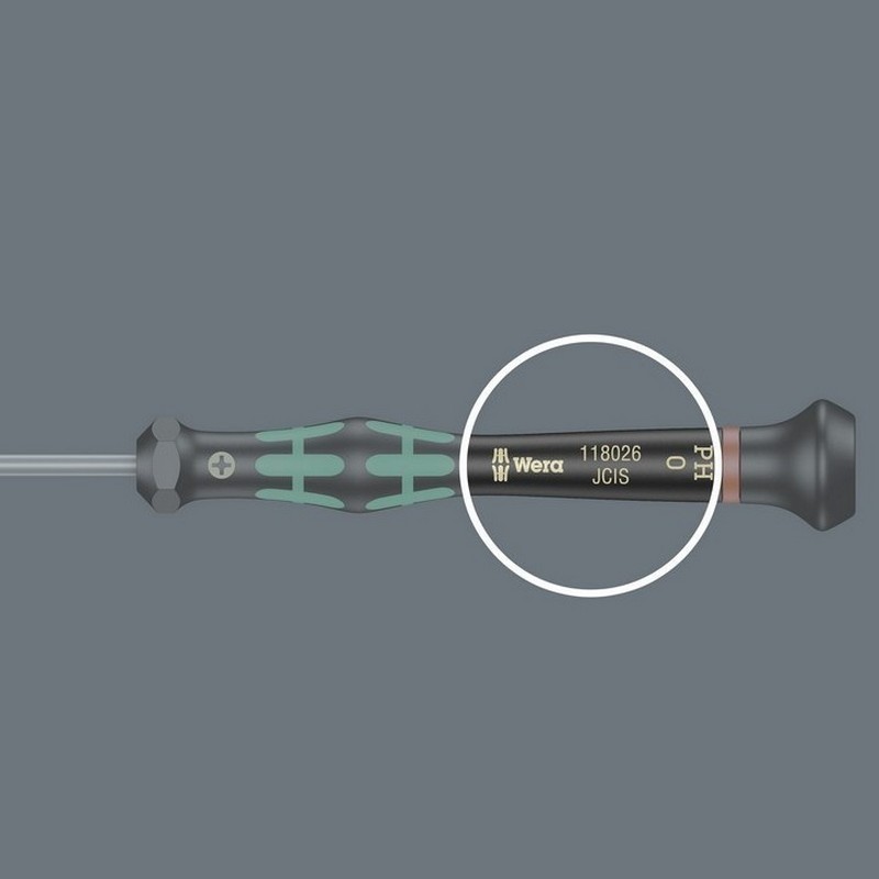 Wera 2054 HexPlus Mikro Tornavida 40mm 0,035" 05345285001