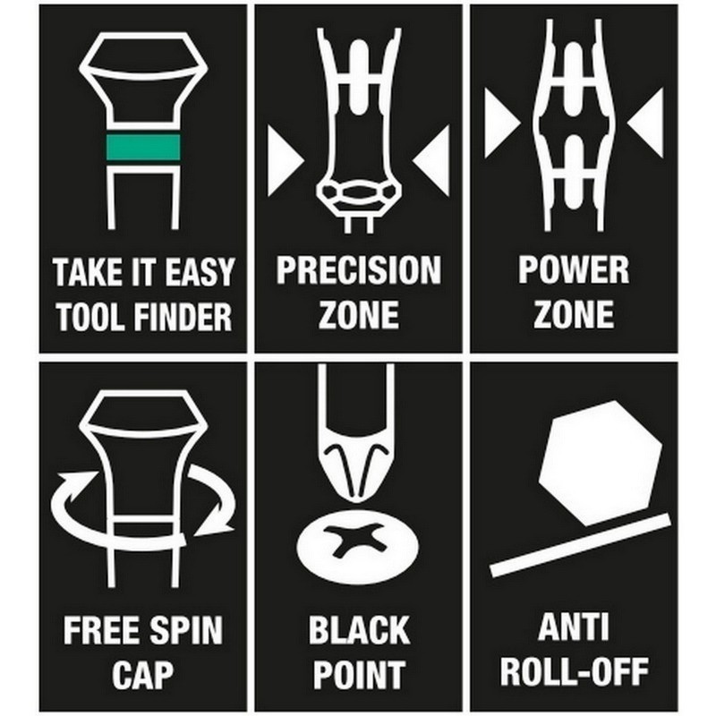 Wera 2054 HexPlus Mikro Tornavida 40mm 0,05" 05118074001