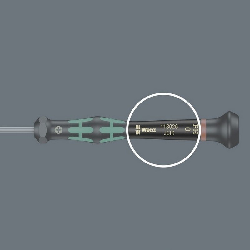 Wera 2054 HexPlus Mikro Tornavida 40mm 0,05" 05118074001