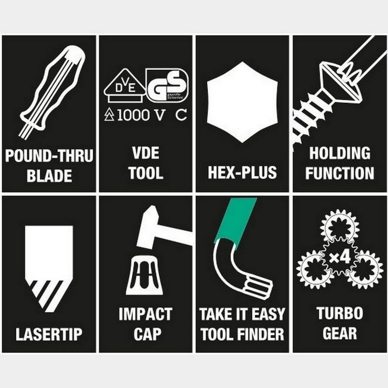 Wera 2go E1 Elektrikçi Alet Seti 05134025001