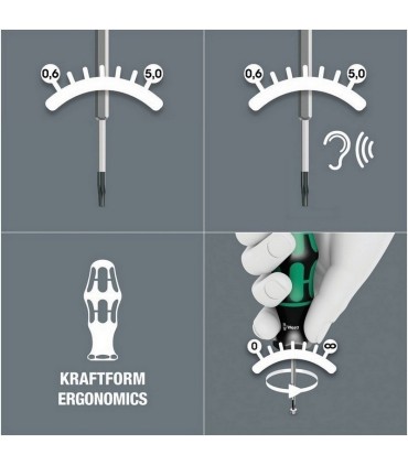 Wera 300 TorxPlus Sabit Torklu Tornavida 1,2Nm 8IP 05028042001