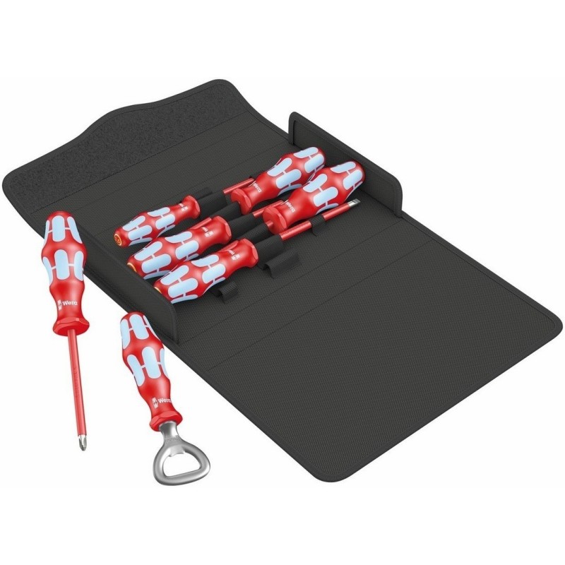 Wera 3100 i/7 VDE İzole Elektrikçi Tornavida Seti 1 7li 05022750001