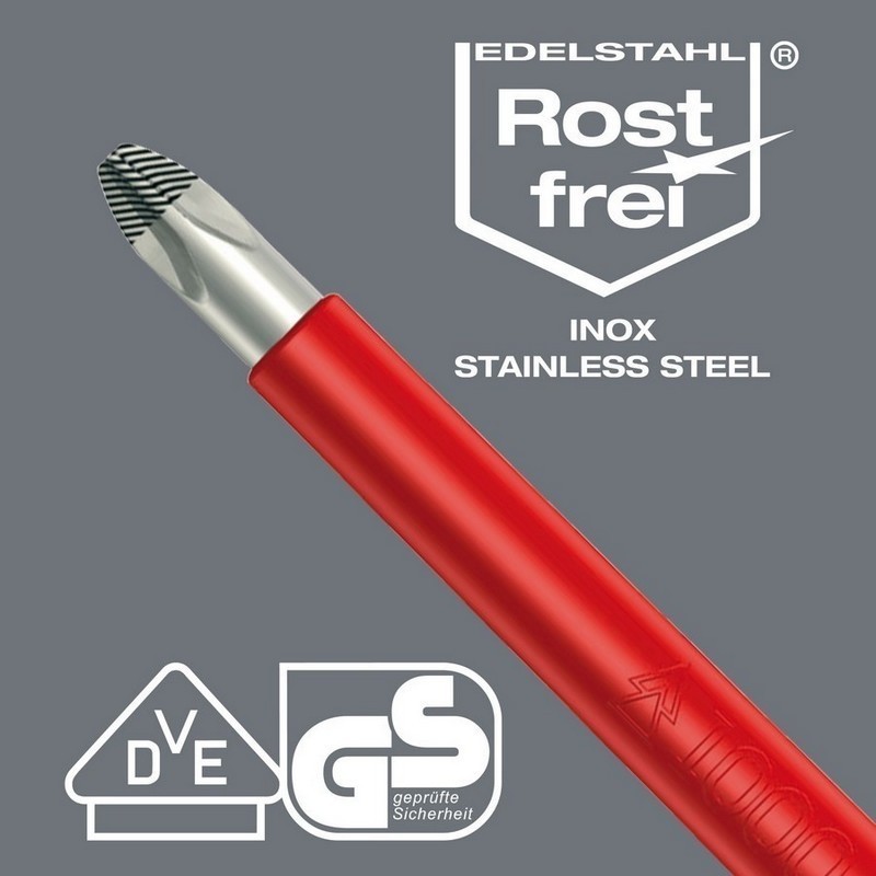 Wera 3100 i/7 VDE İzole Elektrikçi Tornavida Seti 1 7li 05022750001