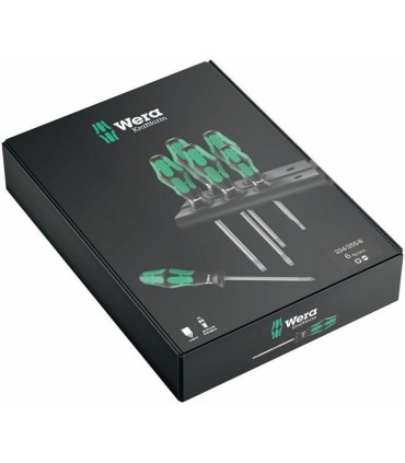 Wera 334 355 Lasertip Tornavida 6lı Seti 05105656001