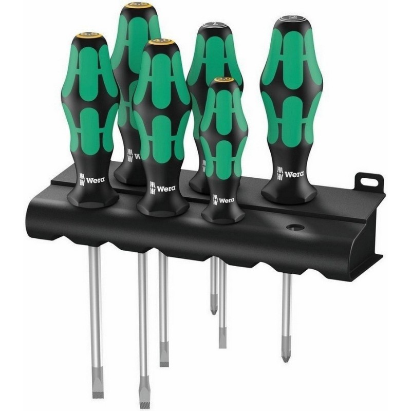 Wera 334 355 Lasertip Tornavida 6lı Seti 05105656001