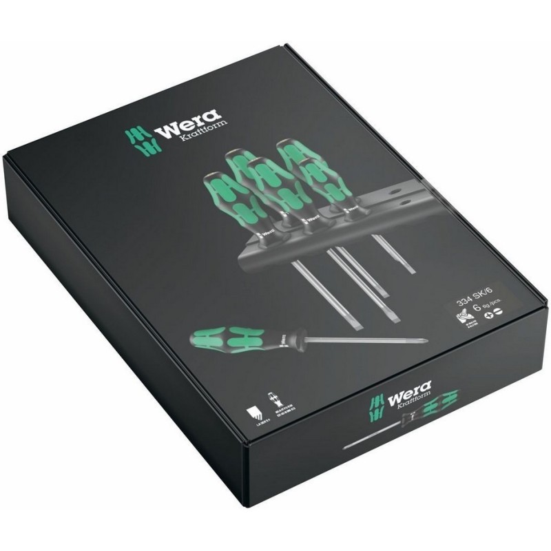 Wera 334 355 SK Lasertip Tornavida 6lı Seti 05007681001