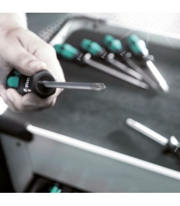 Wera 355 Pozidriv Tornavida 100mm PZ2 05009315001