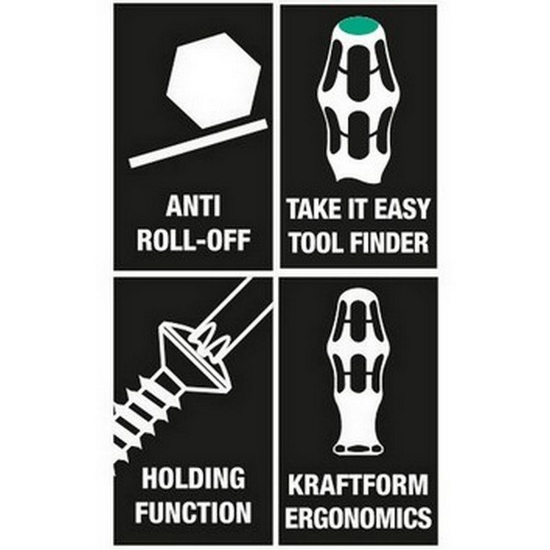 Wera 367 HF Torx Tornavida 300mm TX30 05028073001