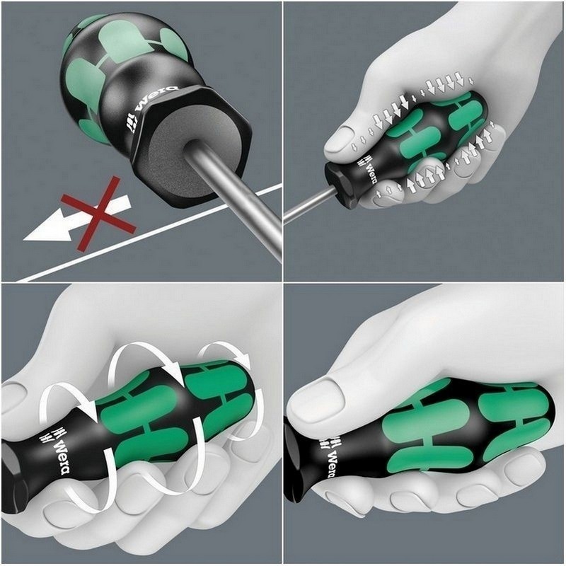 Wera 367 HF Torx Tornavida 60mm TX9 05028049001