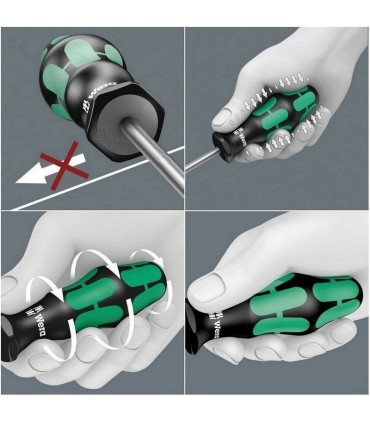 Wera 367 Kraftform Torx Tornavida 100mm TX20 05028010001