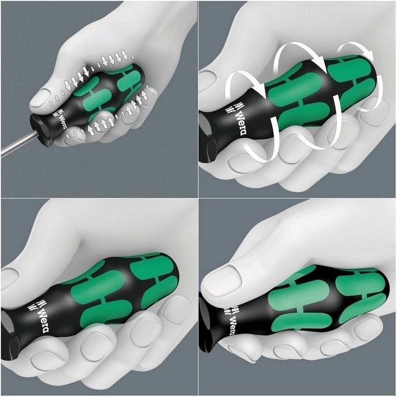 Wera 395 HO/3 Sıhhi Tesisat Lokmabaş Tornavida Seti 3P 05134275001