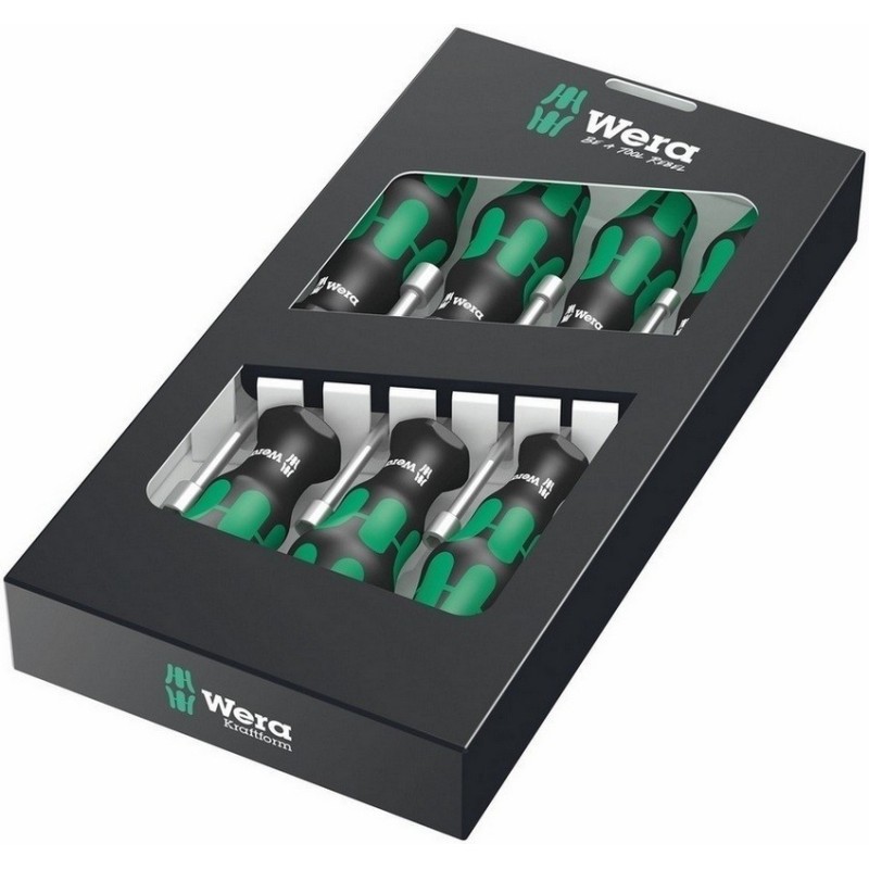 Wera 395 HO/7 SM Lokmabaş Tornavida Set 7li 05029510001