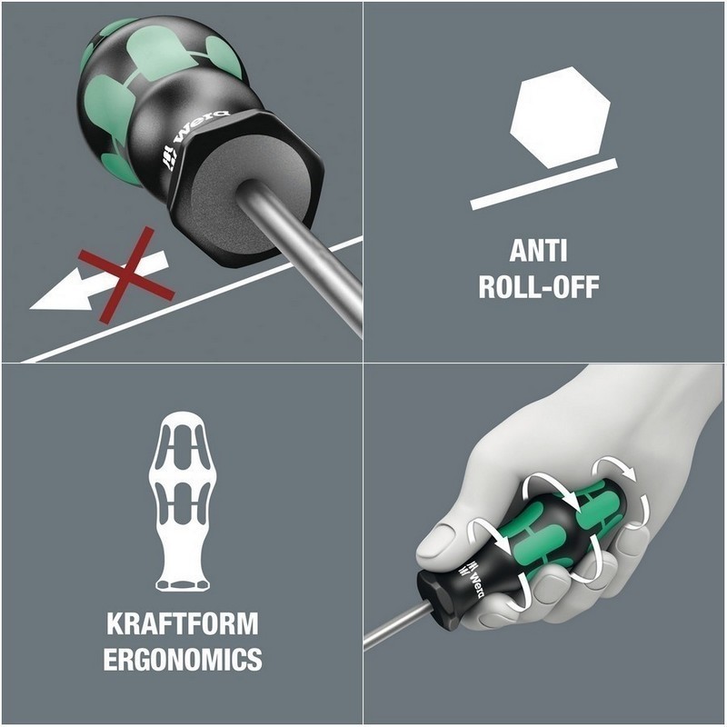 Wera 395 HO/7 SM Lokmabaş Tornavida Set 7li 05029510001