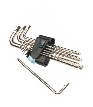 Wera 3950/9 PKL Hexplus Topbaş Alyan Anahtar Seti 1 05022720001