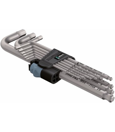 Wera 3950/9 PKL Hexplus Topbaş Alyan Anahtar Seti 1 05022720001