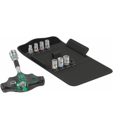 Wera 400 A RA KF Kompakt Rapidaptor Cırcırlı T Tornavida Set 2 05023470001