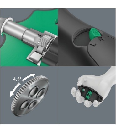 Wera 400 A RA KF Kompakt Rapidaptor Cırcırlı T Tornavida Set 2 05023470001